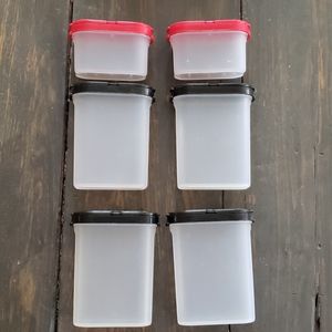 Tupperware seasoning containers